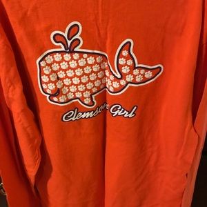 Clemson girl shirt